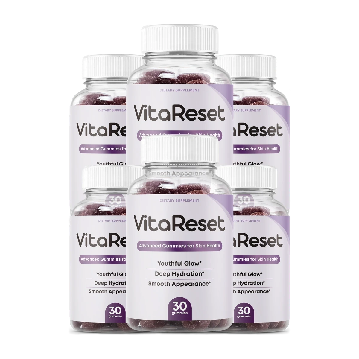 VitaReset dietary supplement bottle for metabolic support
